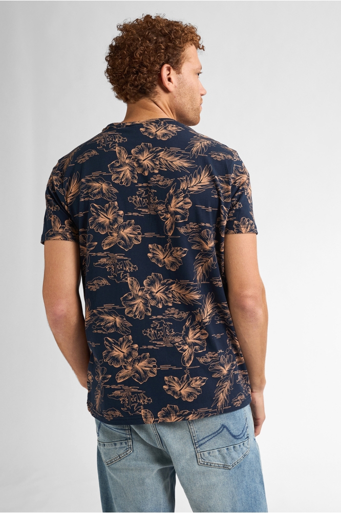 AOP T SHIRT CRESTVIEW M 1050 TSR623 5178 Navy Blue